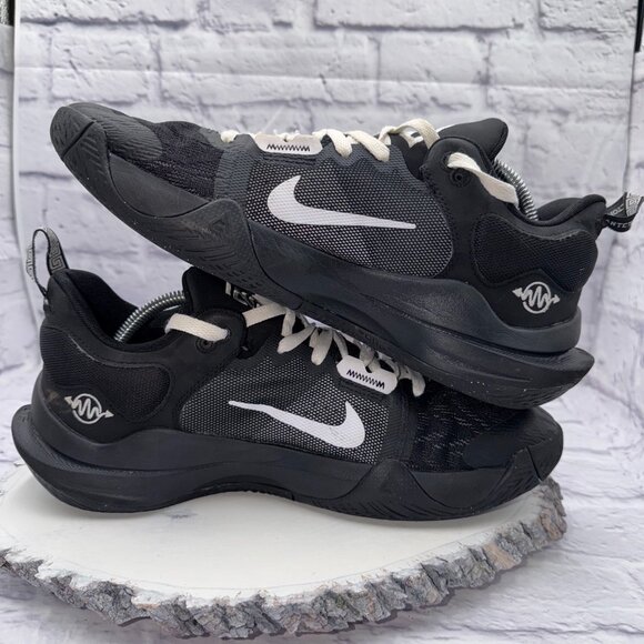 Nike Giannis Black Holographic Mens Basketball Shoes Sz 10.5 Excellent Condition - Picture 9 of 14